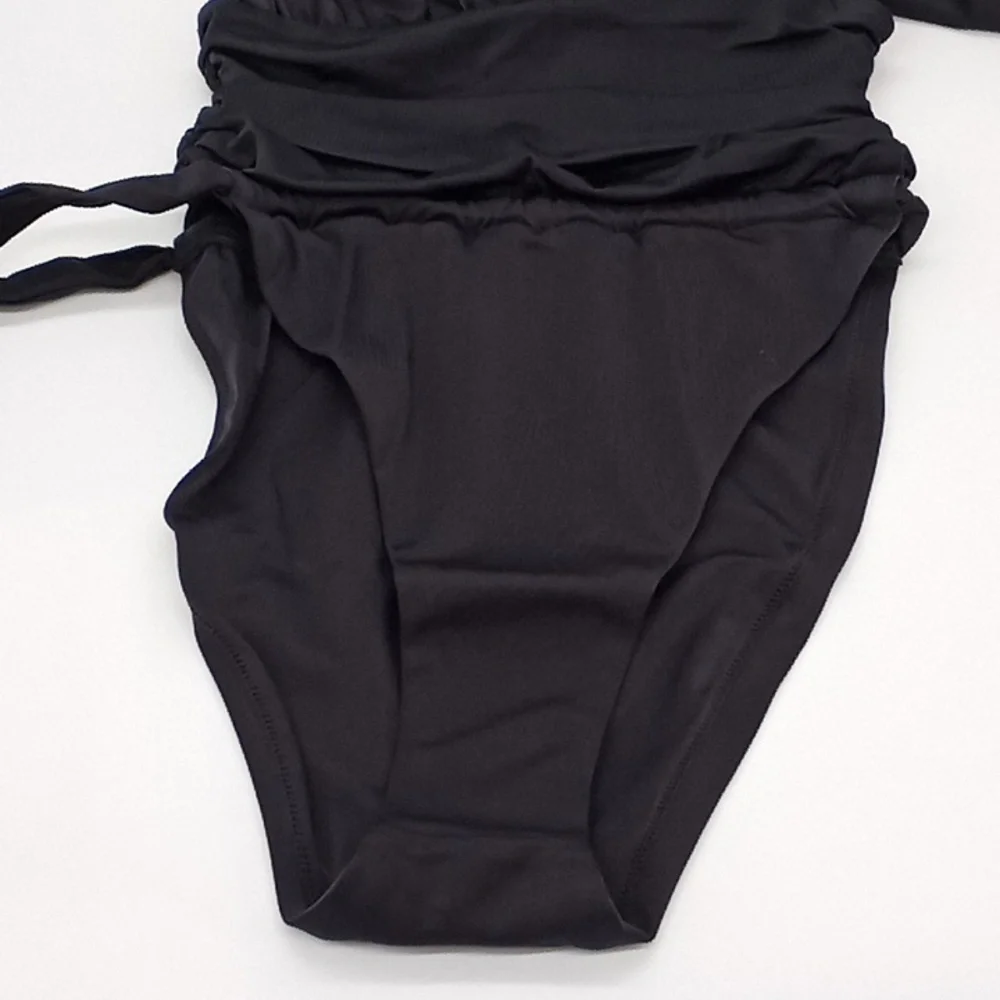 Free People We Are HAH Cut to the Chase Bodysuit Noir Black S